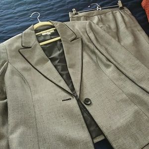 Fully lined Silver Pantsuit